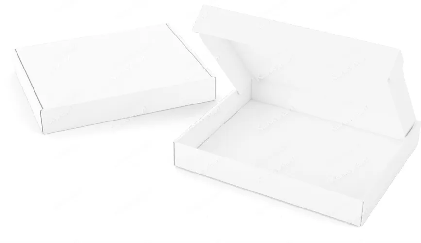 Картонная коробка для пряника 200*150*50 мм белая