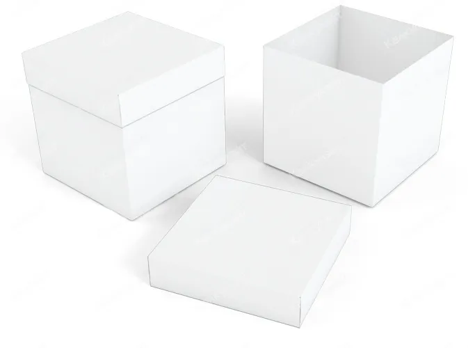 Картонная коробка для овсяного печенья 150*150*150 мм белая - купить от производителя Calculate